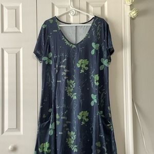 Misslook Floral Dress w/ Pockets
